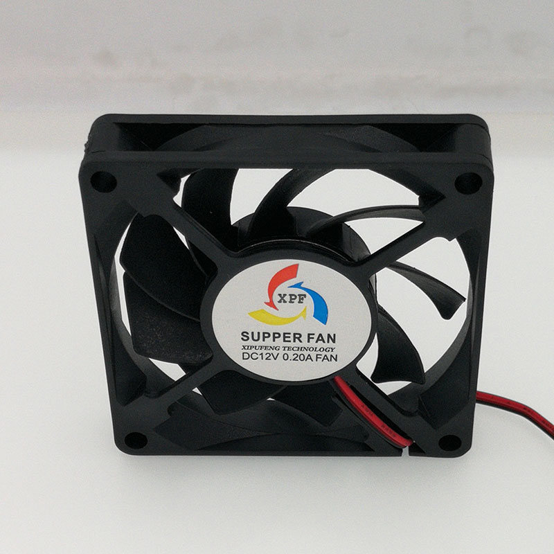 Factory direct sale 7015 cooling fan DC 5v12v fan large air volume low noise power supply fan