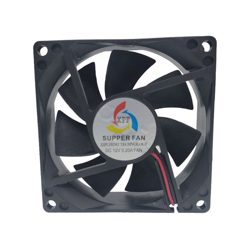 Factory direct sale 8025 cooling fan humidifier fan 12V large air volume low noise fan long life fan