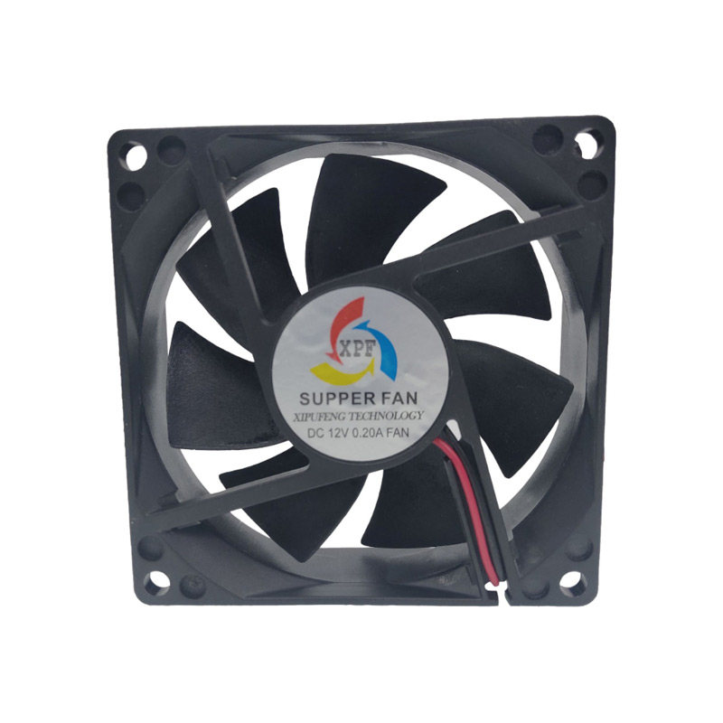 Factory direct sale 8025 cooling fan humidifier fan 12V large air volume low noise fan long life fan