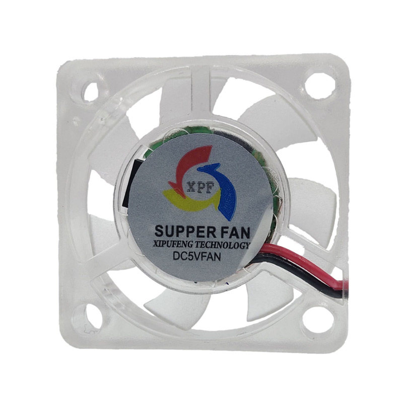 3007 transparent belt lamp DC 5V cooling fan colorful lamp fan large air volume ultra-thin ultra quiet cooling fan