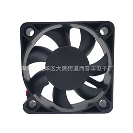 Factory direct sale 5015 cooling fan large air volume low noise DC 5v12v cooling fan LED power fan
