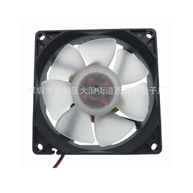 5v8025 fan silent fan with lamp DC 5V fan mosquito lamp fan low noise fan DC